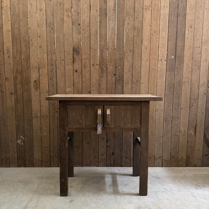 Driftwood sidetable met 2 deurtjes