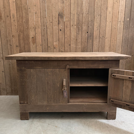 Driftwood badmeubel met 2 deuren
