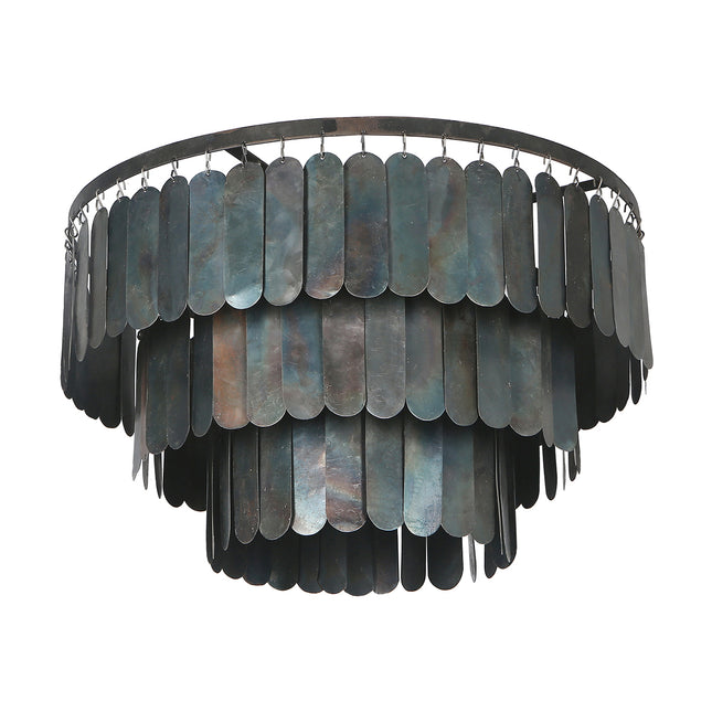 Plafondlamp metalen lamel - By Mooss