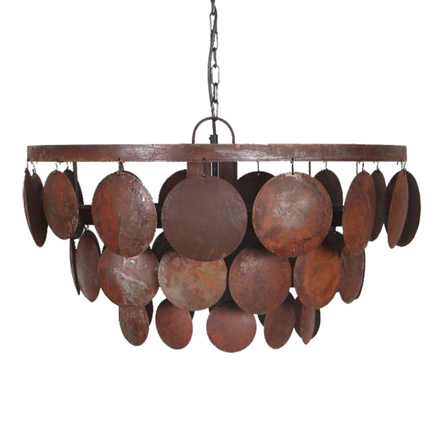 Hanglamp Roest Schijfjes – by Mooss