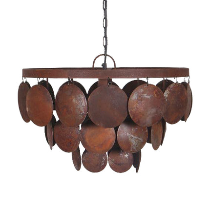 Hanglamp Roest Schijfjes – by Mooss