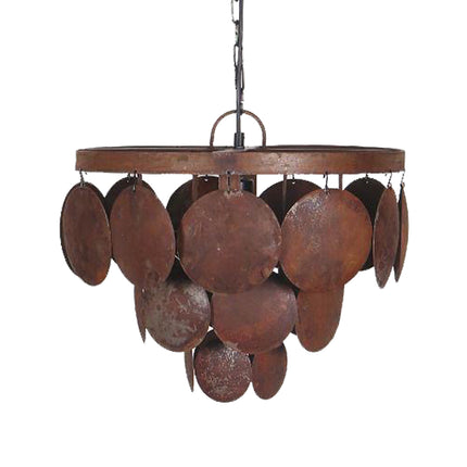 Hanglamp Roest Schijfjes – by Mooss