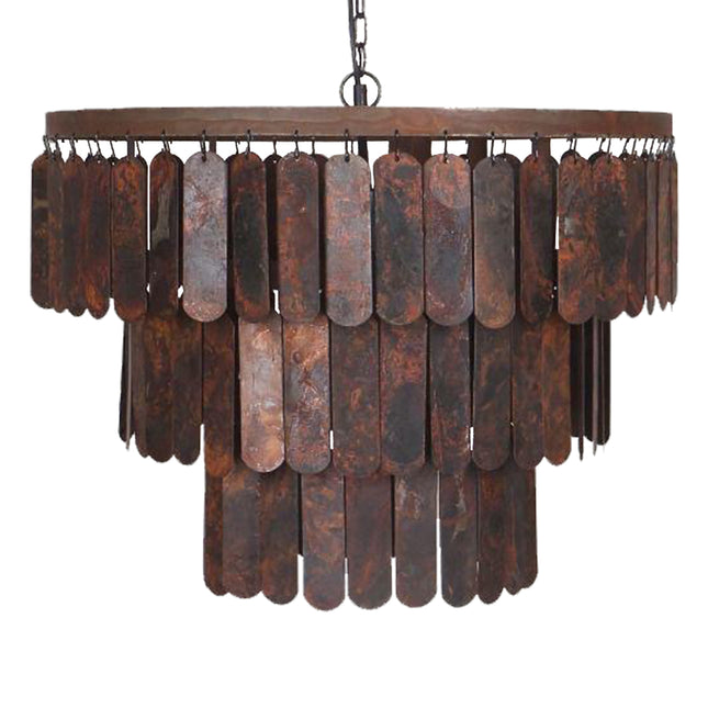 Hanglamp Roest Lamel - by Mooss