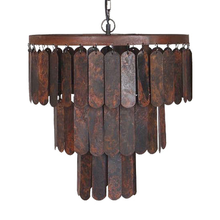 Hanglamp Roest Lamel - by Mooss