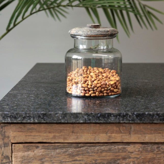 Be Uniq Glazen Voorraadpot – Medium