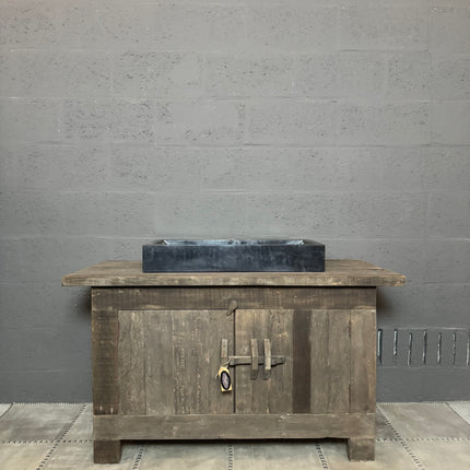 Driftwood badmeubel met 2 deuren