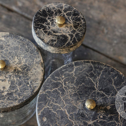 Be-Uniq Glazen pot met deksel Lotte | Small, Medium, Large & Set