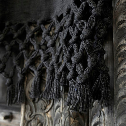 Be-Uniq Plaid Sarah | Linnen & Katoen – Anthracite