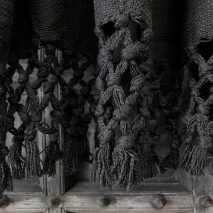 Be-Uniq Plaid Sarah | Linnen & Katoen – Anthracite