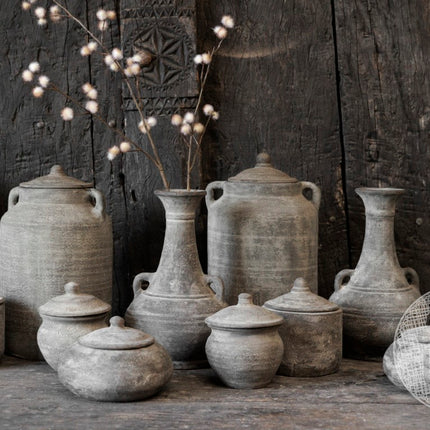 Be-Uniq Pot Recht met Deksel | Old Barn Pottery