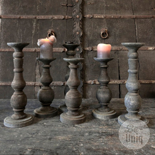 Be-Uniq Kandelaar Sipora – Island Collection | Houten Kandelaar Small & Large