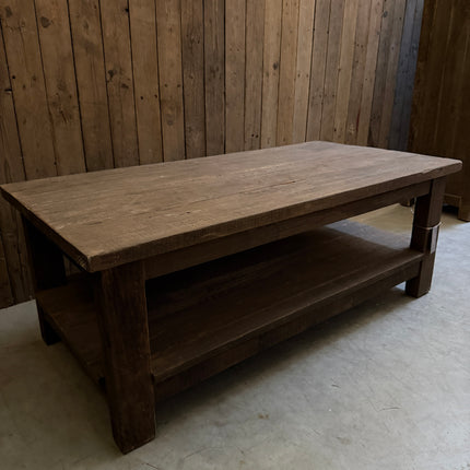 Driftwood salontafel met onderblad