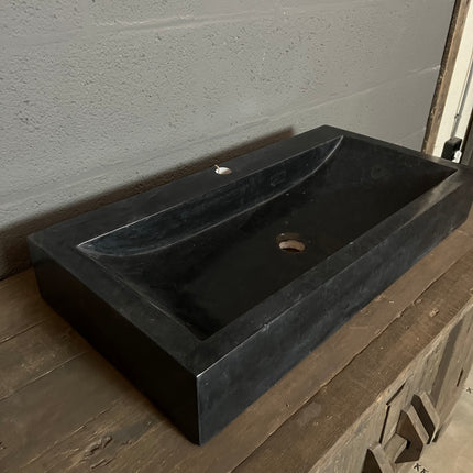 Driftwood badmeubel met 2 deuren