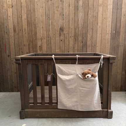 Driftwood Babybed – Verstelbaar in 3 Hoogtes | Stoer & Uniek Houten Babybed
