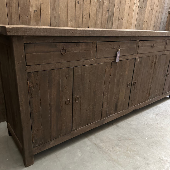 Driftwood dressoir – 6 deuren & 4 lades