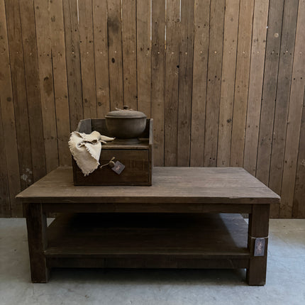 Driftwood salontafel met onderblad