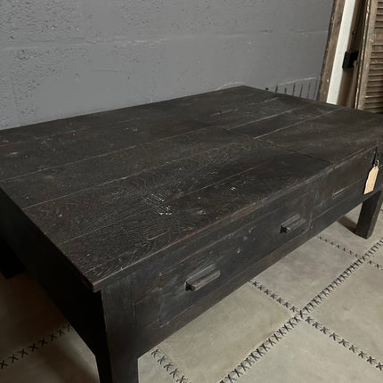 Uniek India Salontafel – Met Lade & Opbergklep