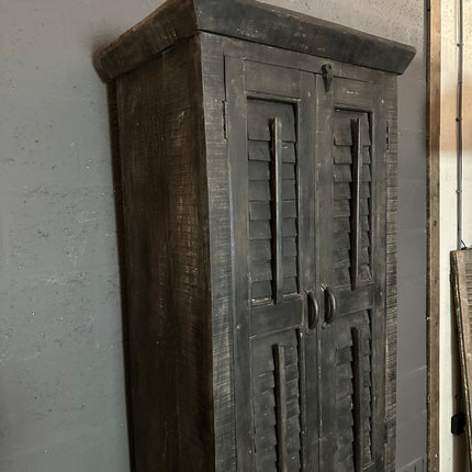 Uniek India Louvre Kledingkast – 3 Lades & Bovenkast