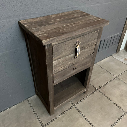 Driftwood Ladenkastje – 3 Lades & Legplank