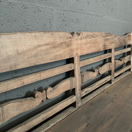 Uniek India Bank – Houten Zitbank