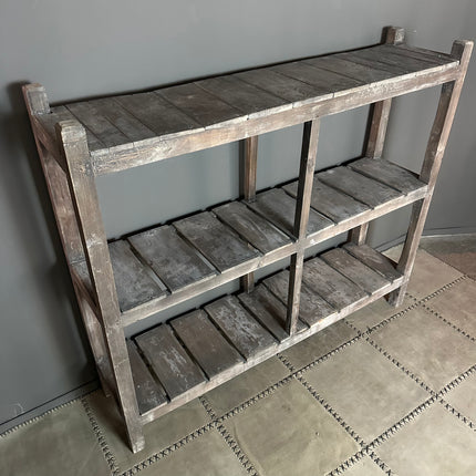 Uniek India Rek 3 lagen met middenbalk