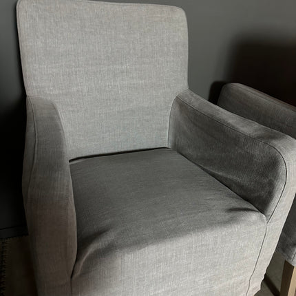 Linnen eetkamerstoelen