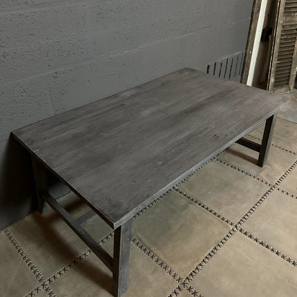 Old Grey salontafel met dwarslat