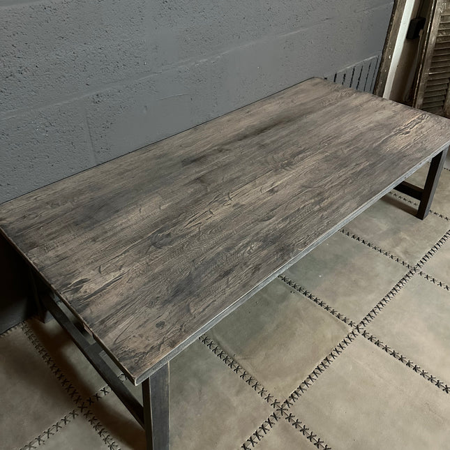 Old Grey Salontafel met dwarslat