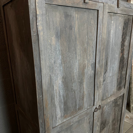 Old Grey kast - 2 deuren
