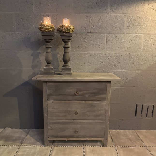 Rough Wood ladekast – 3 lades