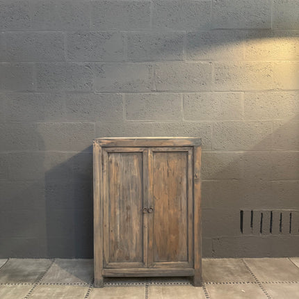 Old Grey Kast met 2 Deuren