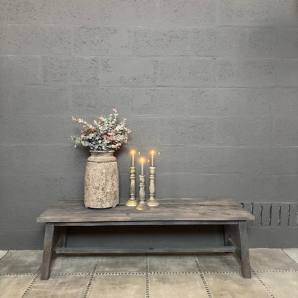Old Grey Salontafel met Dwarslat