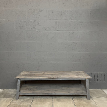 Old Grey Salontafel met onderblad