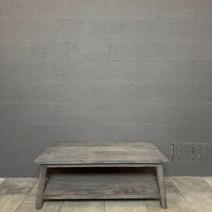 Old Grey Salontafel met onderblad