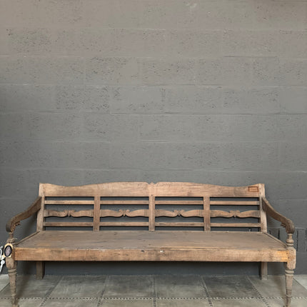 Uniek India Bank – Houten Zitbank