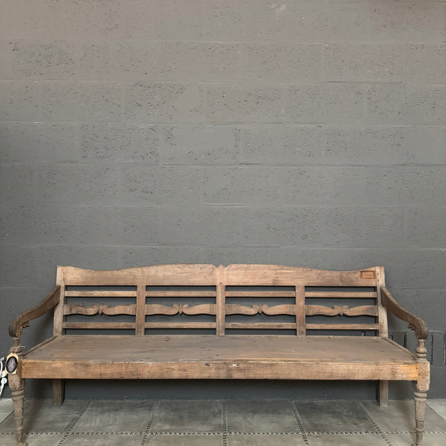 Uniek India Bank – Houten Zitbank