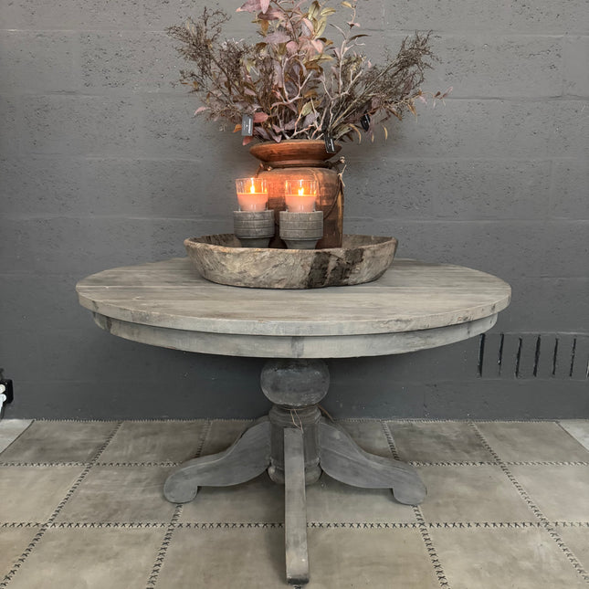 Old Grey ronde eettafel
