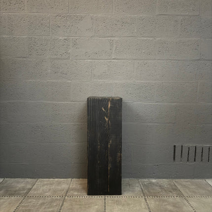 Zwarte Rough Wood Zuil
