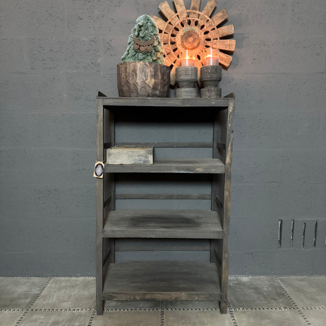 Uniek India Rek – Houten Open Kast