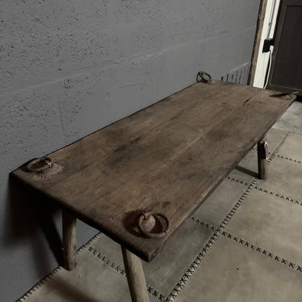 Uniek India Salontafel – Authentiek Houten Tafel