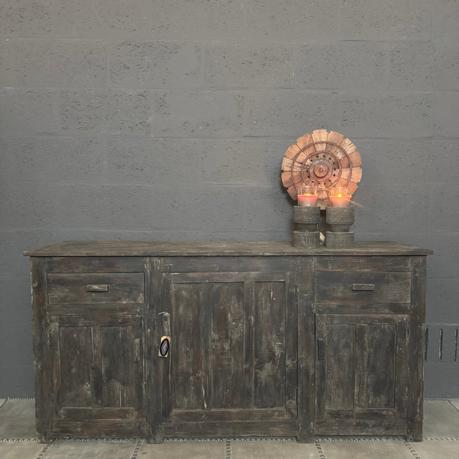 Uniek India Dressoir met 3 deuren en 2 lades