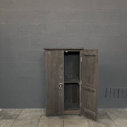 Rough Wood smalle kast met 2 deuren