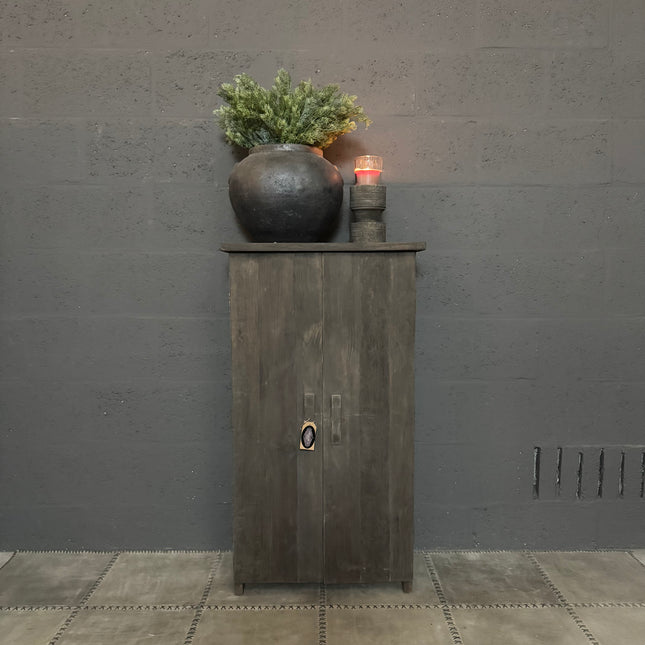 Rough Wood smalle kast met 2 deuren