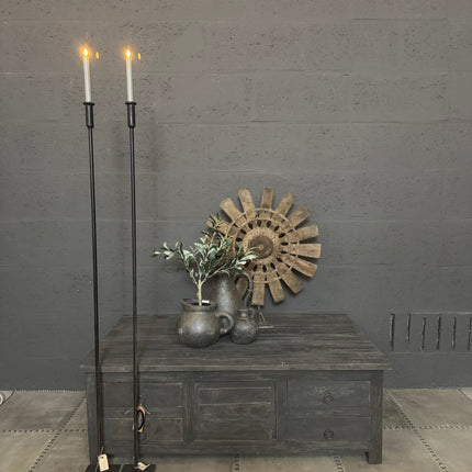 Rough Wood salontafel met 8 lades