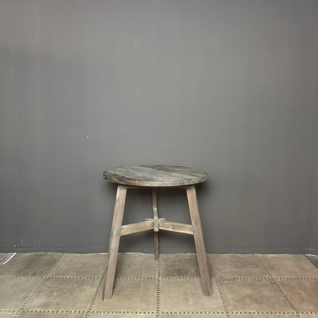 Driftwood bijzettafel rond