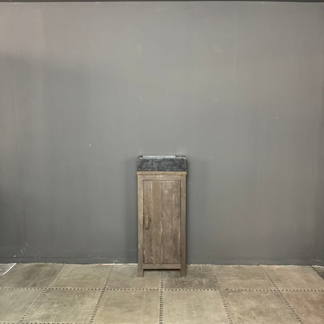 Driftwood wc-meubel met spoelbak