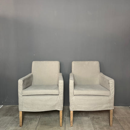 Linnen eetkamerstoelen