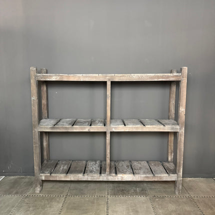 Uniek India Rek 3 lagen met middenbalk