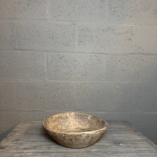 Oude houten schalen – uniek stuk