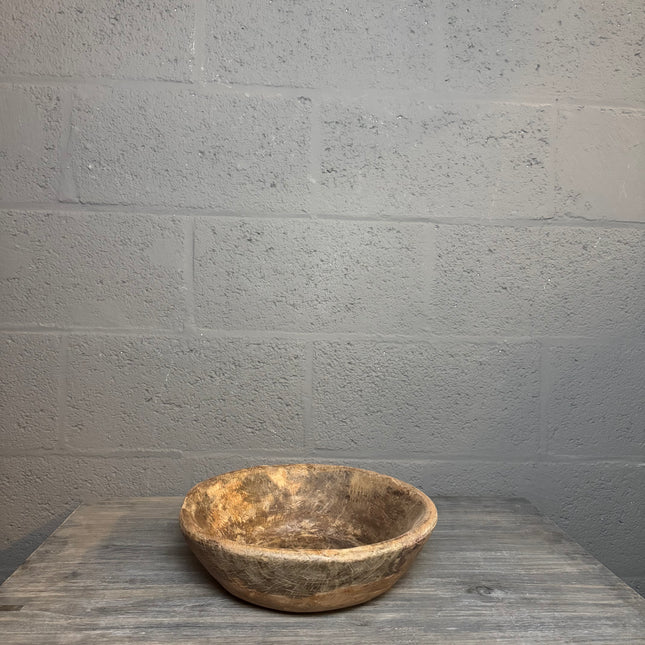 Oude houten schalen – uniek stuk